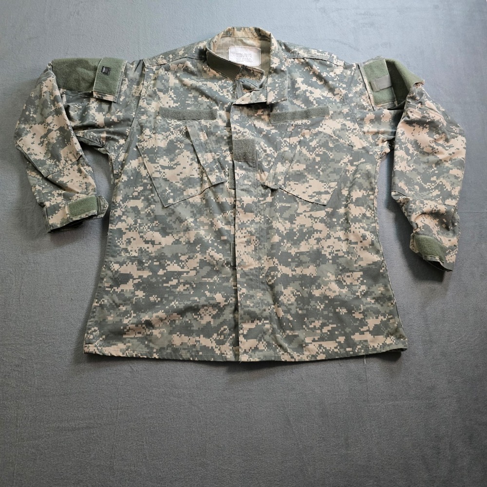 US Military Issue ACU UCP Camouflage Army Combat Coat Jacket Size Medium Regular